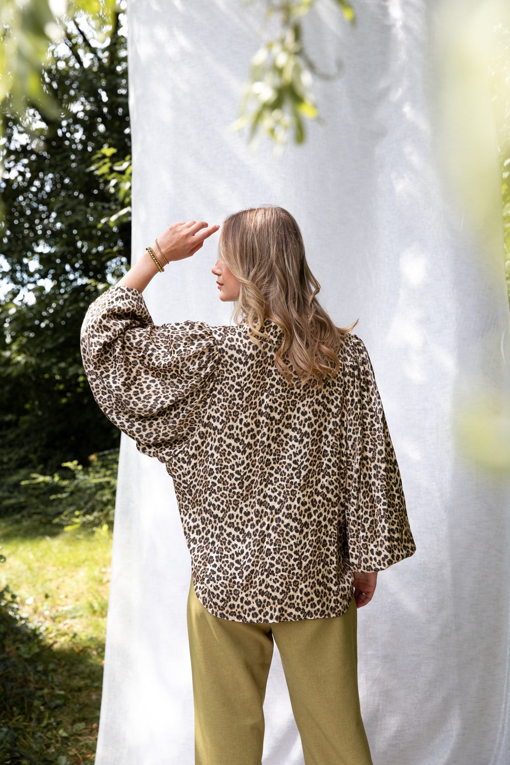 Peggy Animal | Beige Melange