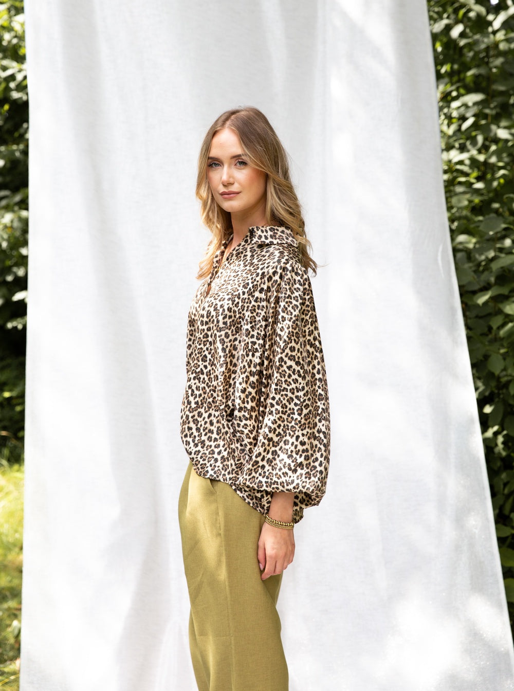 Peggy Animal | Beige Melange