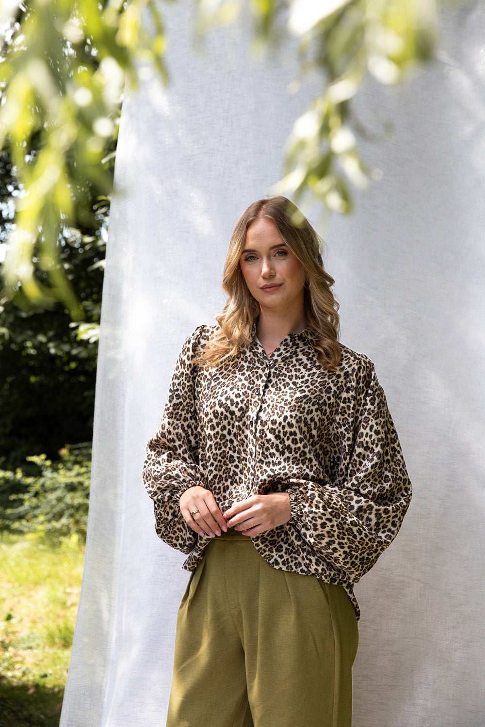 Peggy Animal | Beige Melange