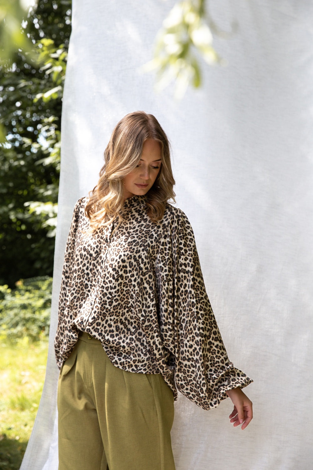 Peggy Animal | Beige Melange