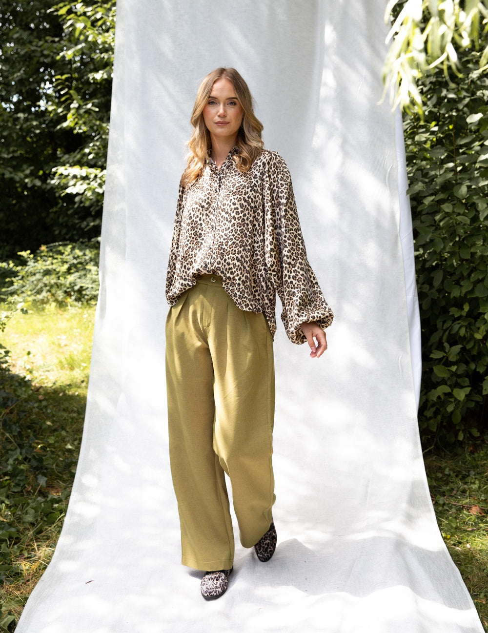 Peggy Animal | Beige Melange