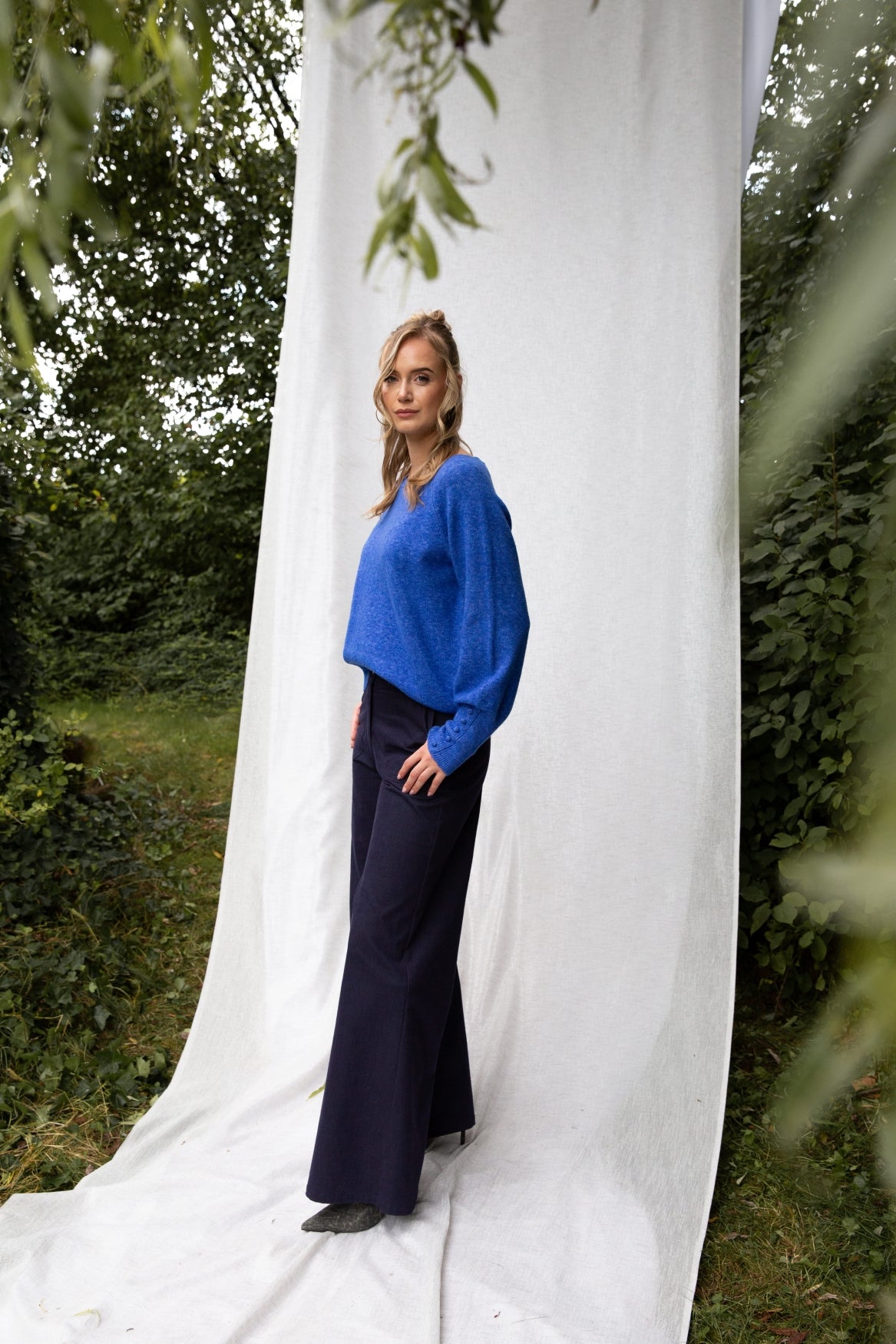 Plien Recycled Polyester | Jeans Blue
