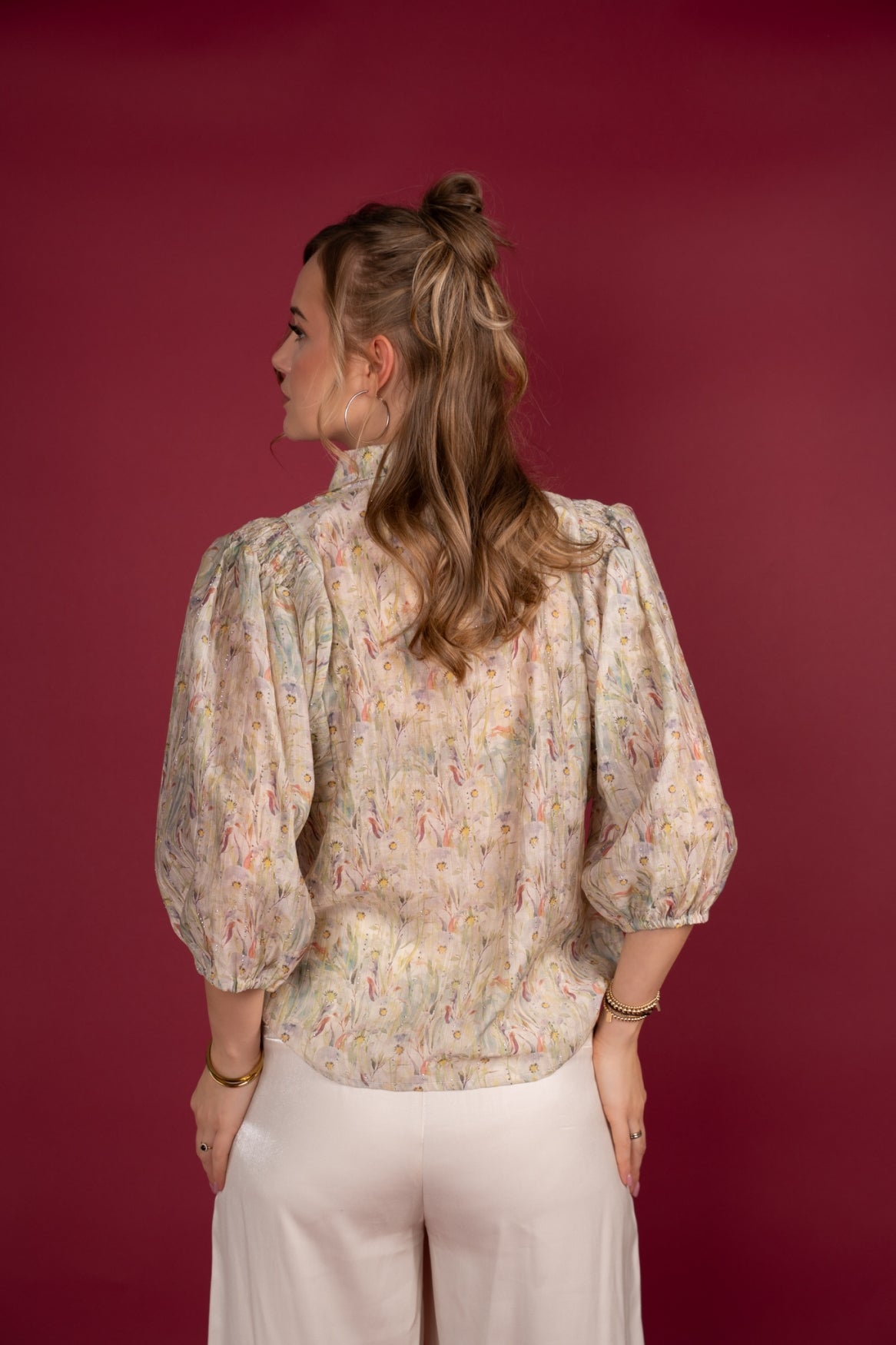 Blouse Charel Pint Hotfix | Mint