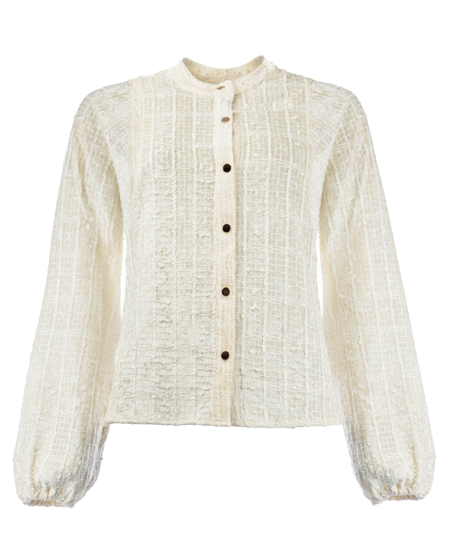 Job Velvet Embroidery | Off White