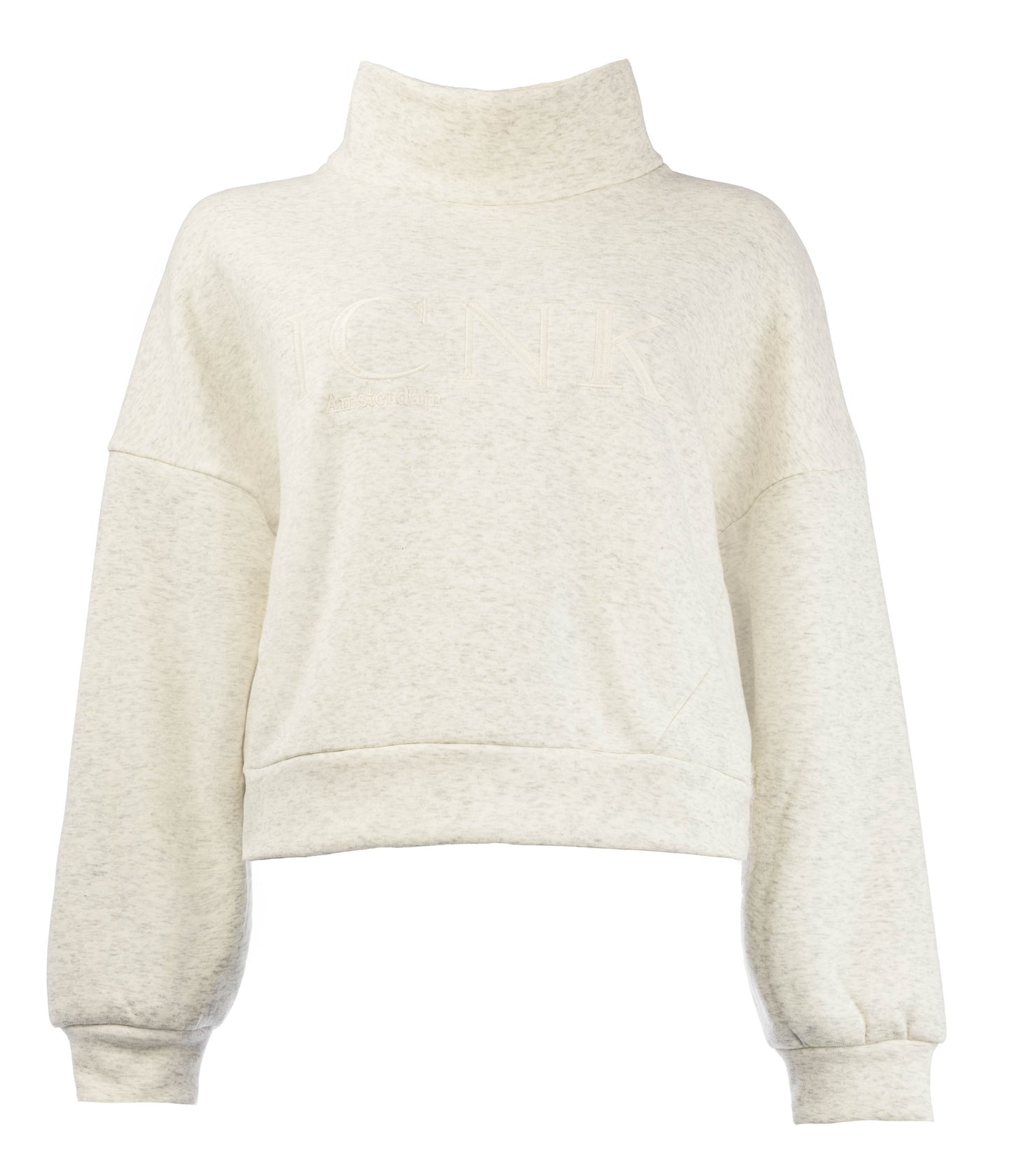 Glasgow Brushed Fleece | Off white melange