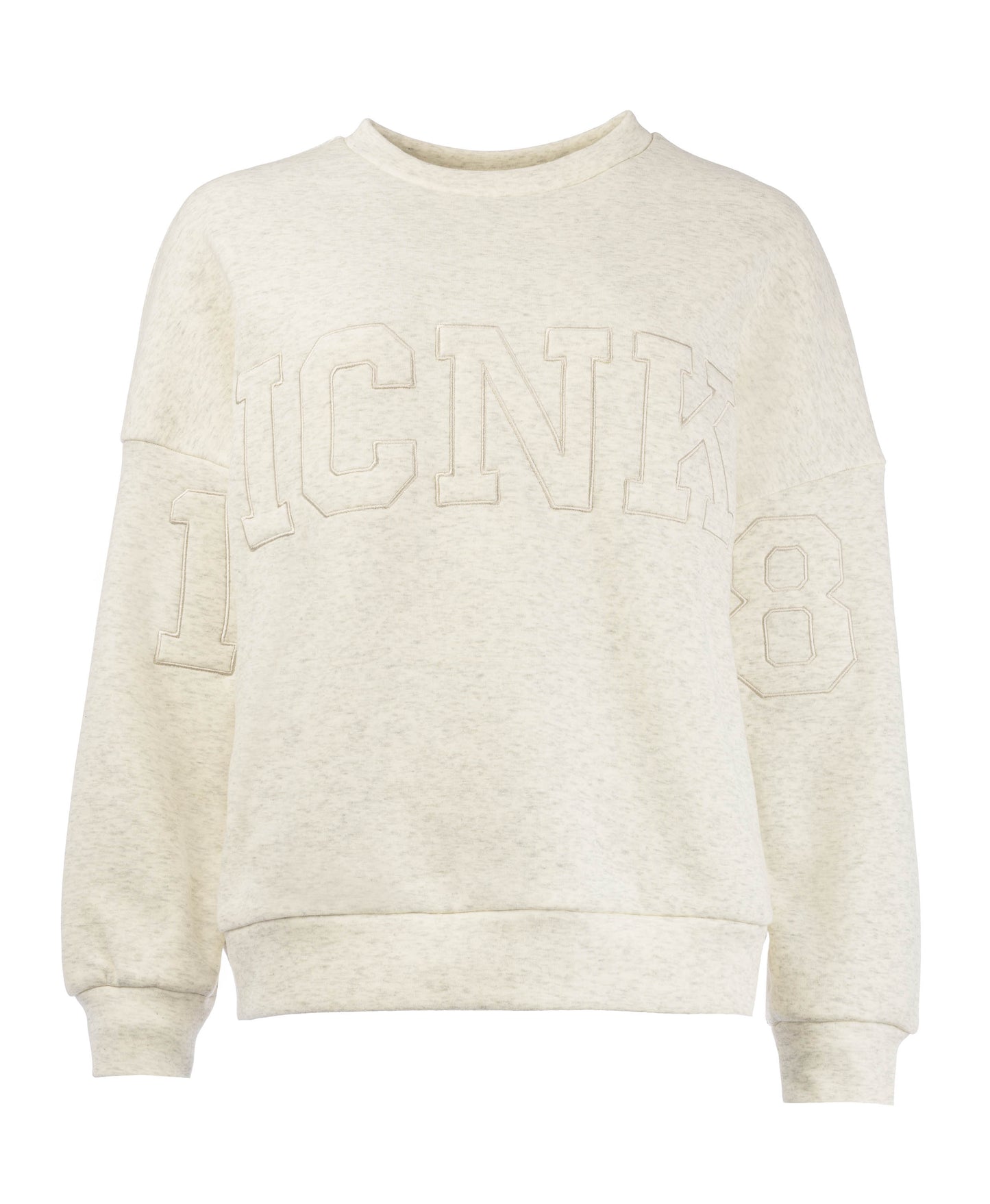 Stien Brushed Fleece | Off white melange