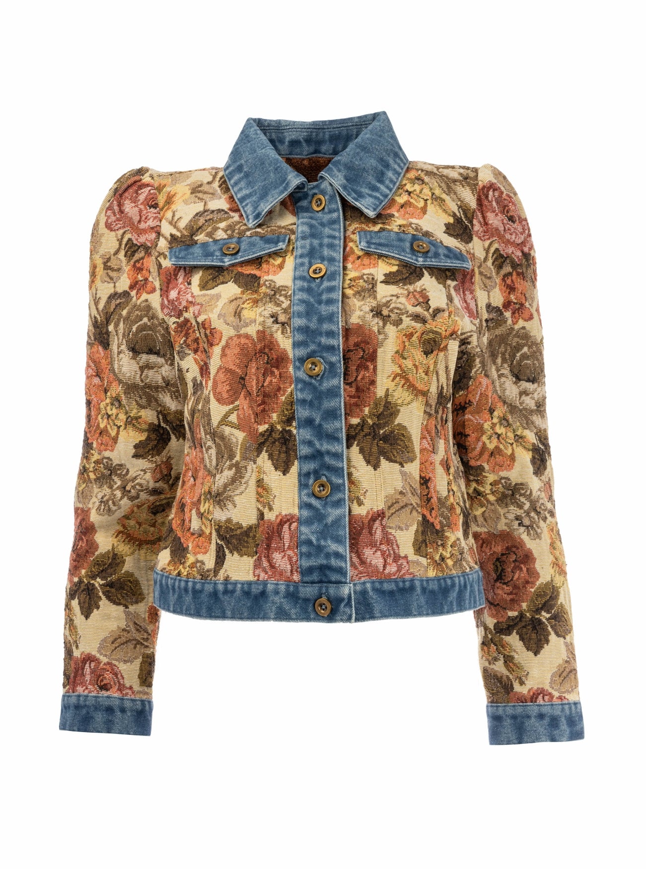 Nina Jacquard/Denim | Colored