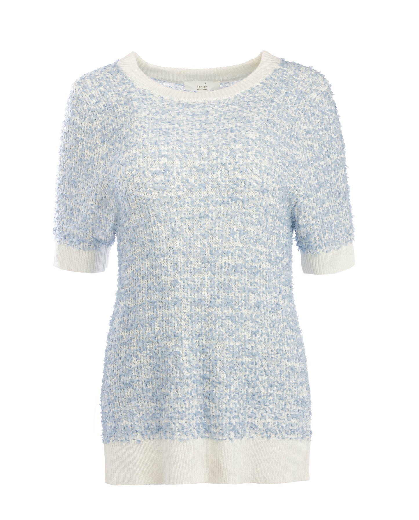 Top Jesse Knitted Fancy Hair | Jeans Blue