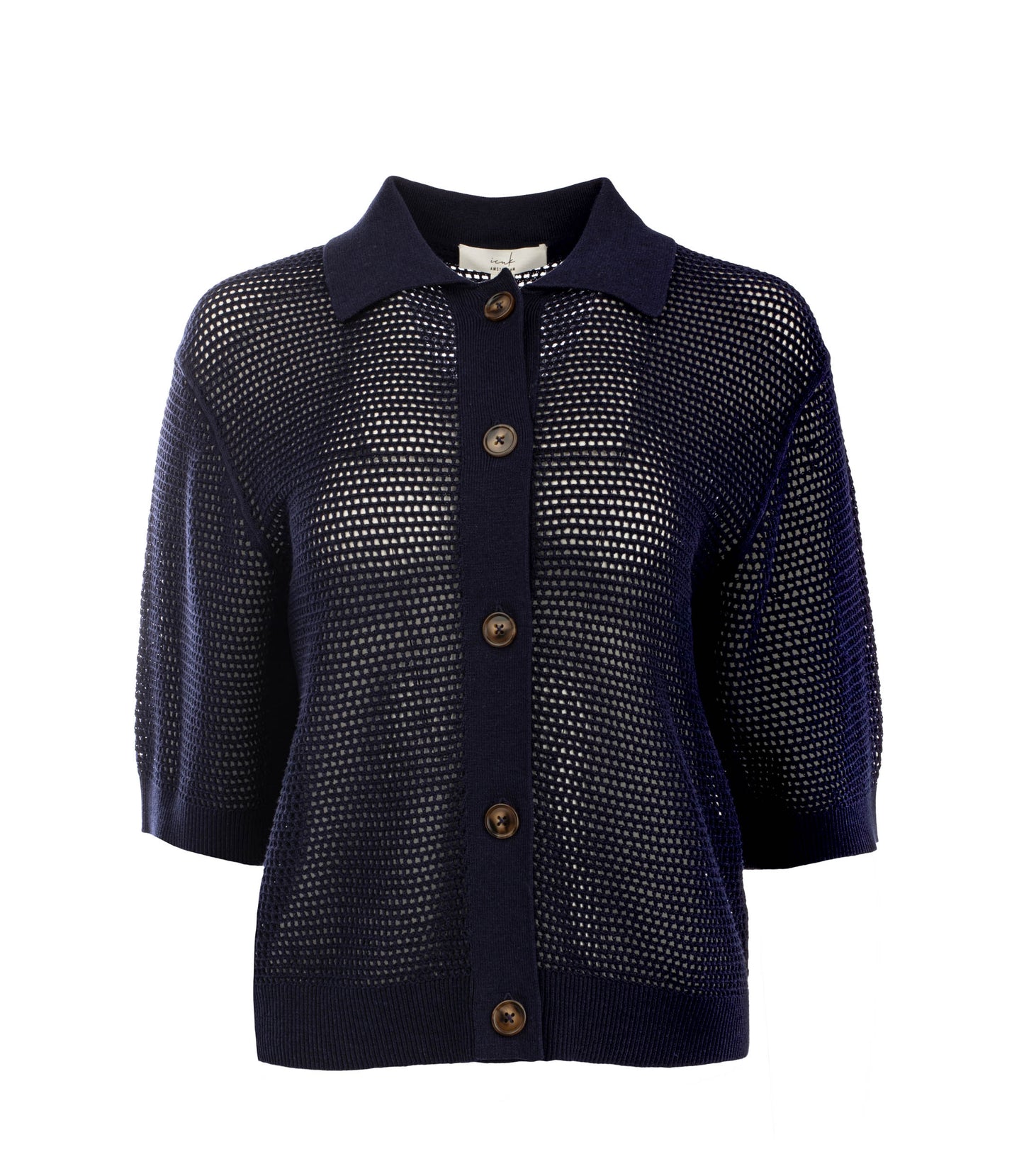 Caroline Open Ajour | Navy