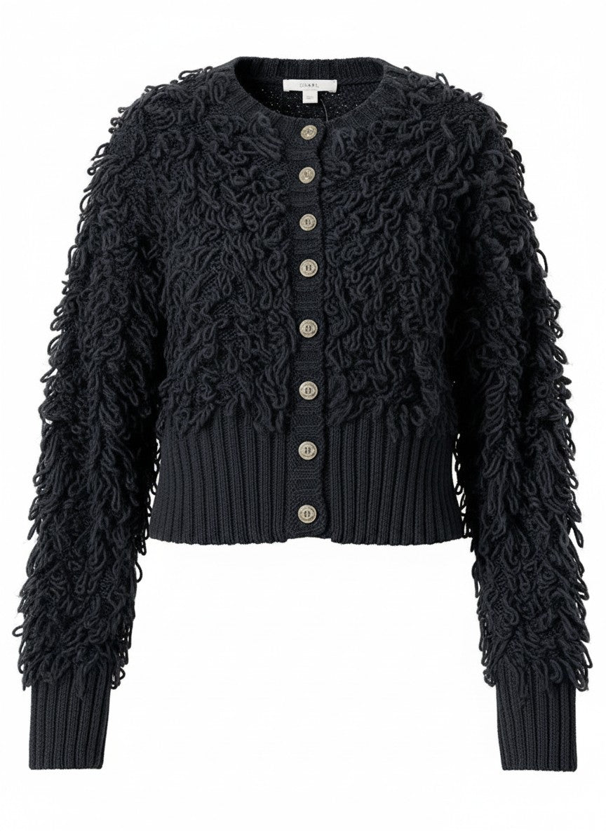 Vest Ivana Loop Knit | Navy