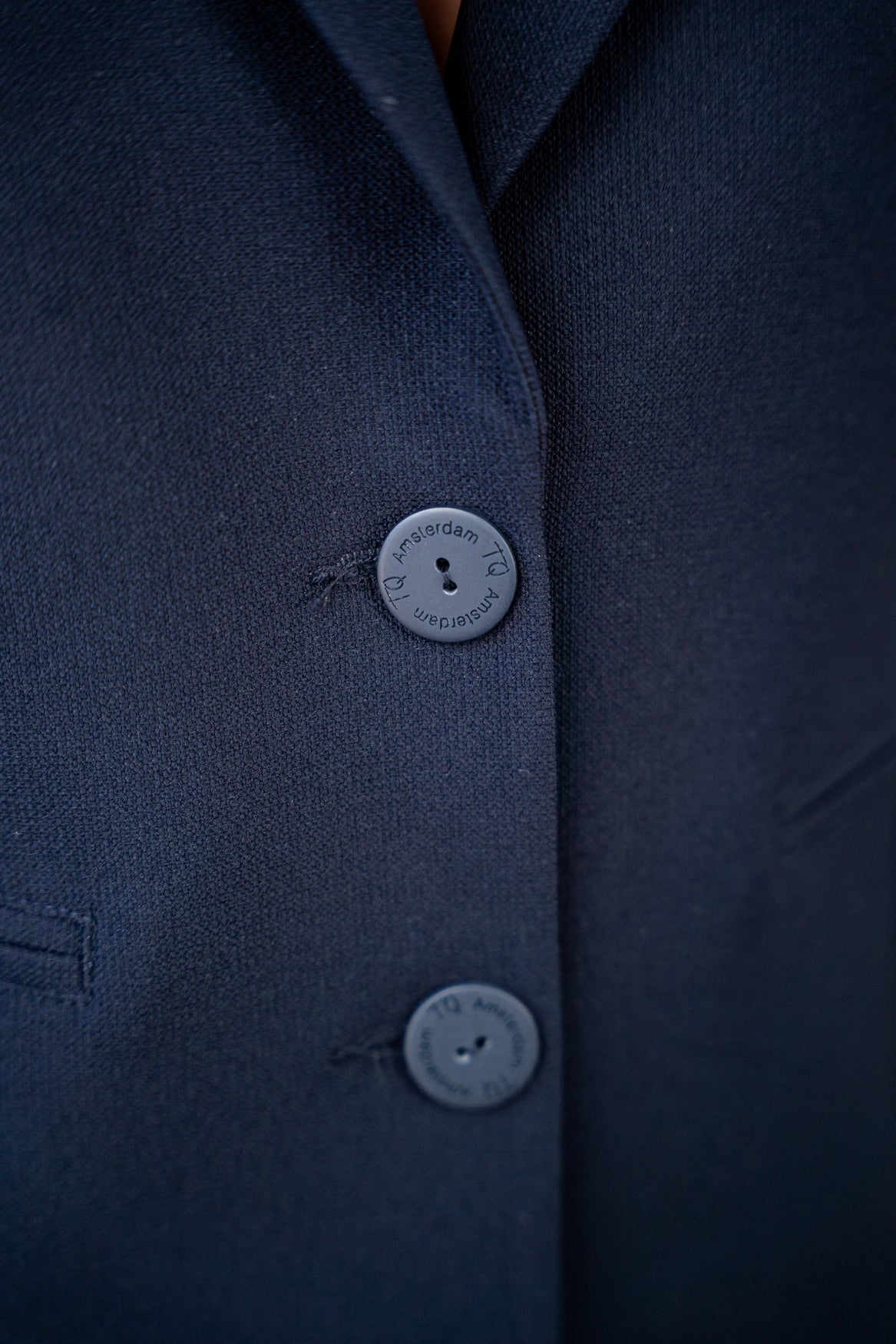 Manja V Textured Travel | Navy B