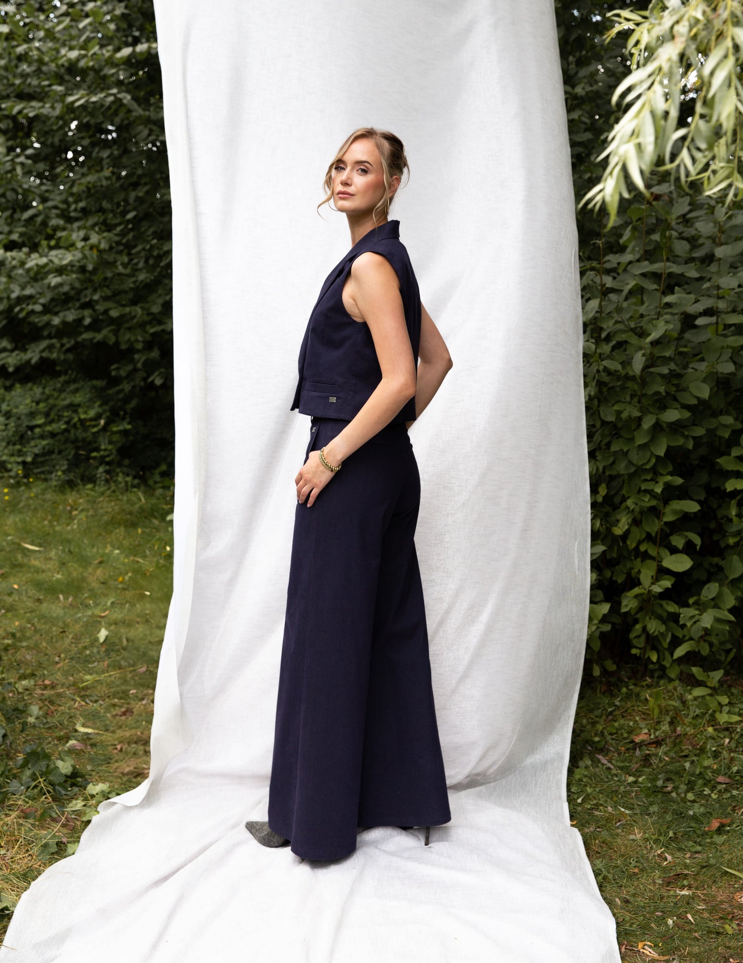 Candy Feminine Denim | Navy