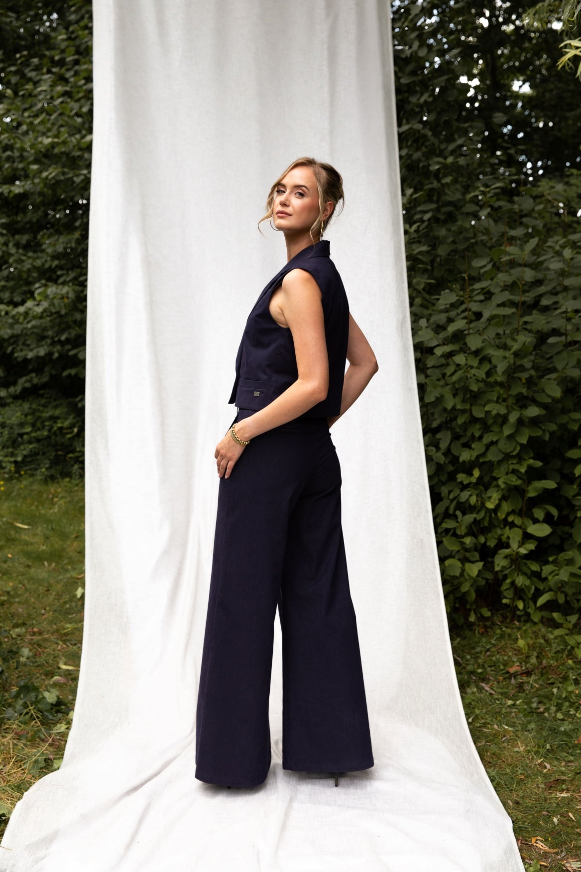 Candy Feminine Denim | Navy