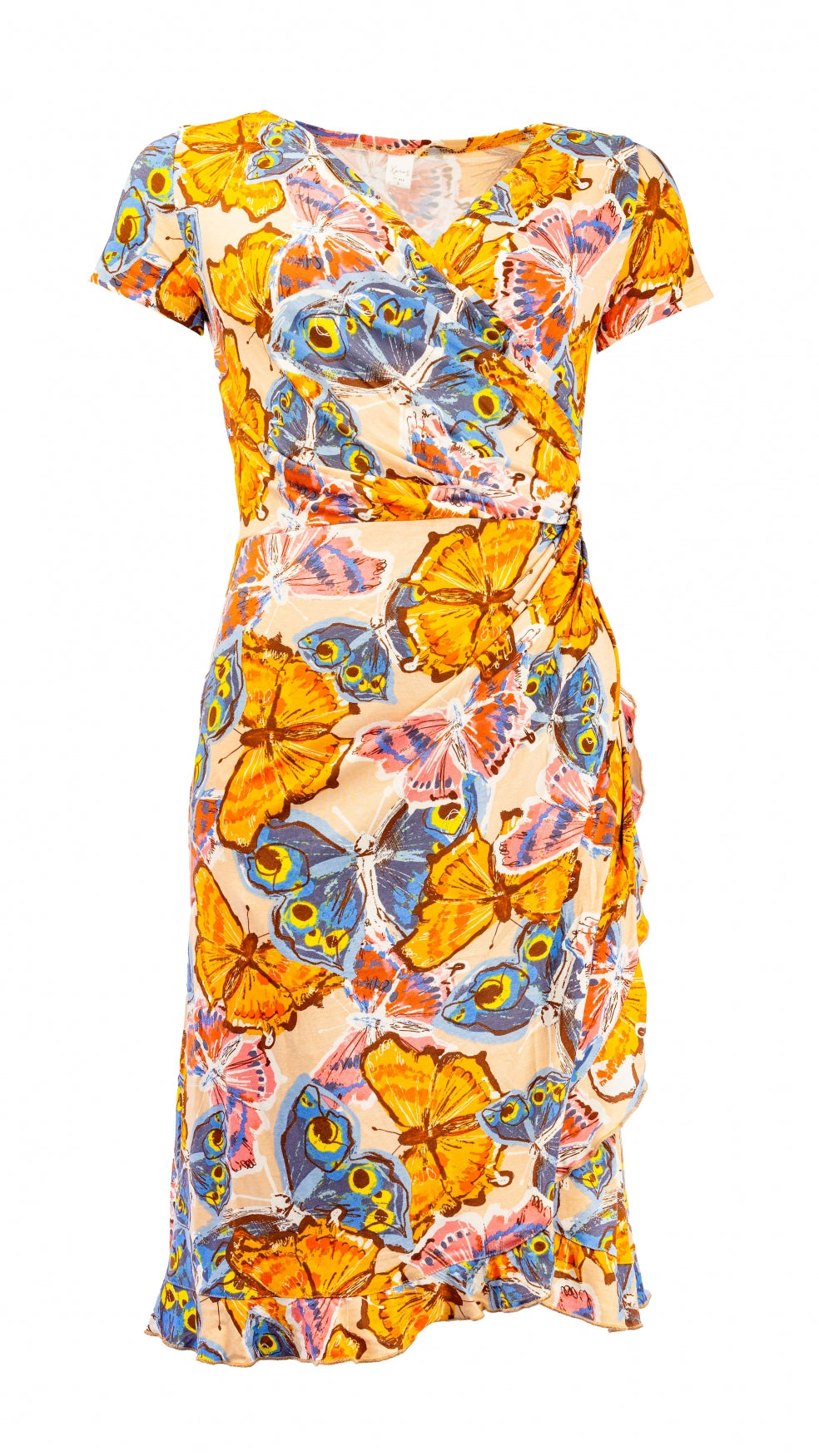 Jente 98 SS Blue Butterflies Tricot | Blue
