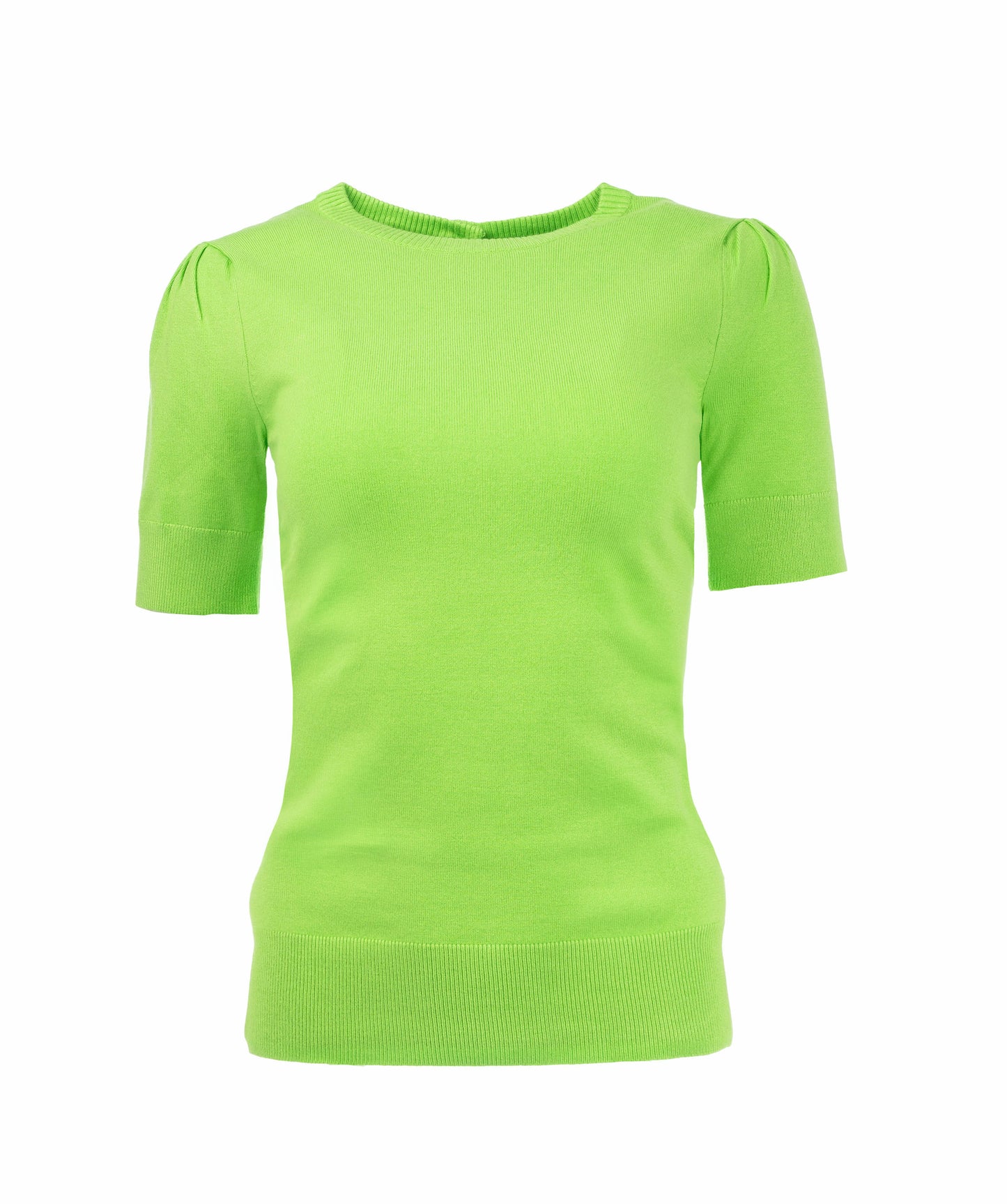 Quinty 24 1/2 SS Flat Knit | Green Flash