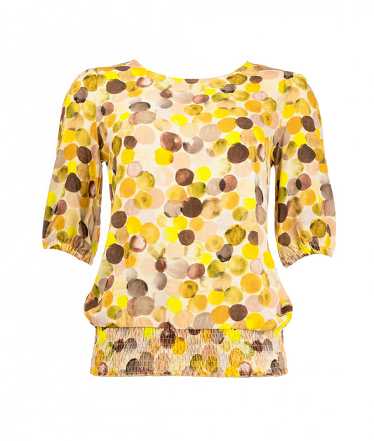 Capro 1/2 SS Moonlight Lime Circle Desert Linnenlook | Moonlight