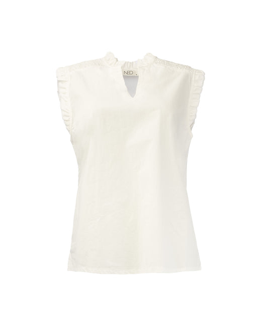 Plumet SL-RMJ Washed Cotton | Optical White