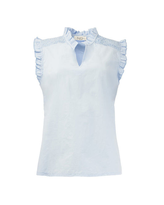 Plumet SL-RMJ Washed Cotton | Brunnera Blue
