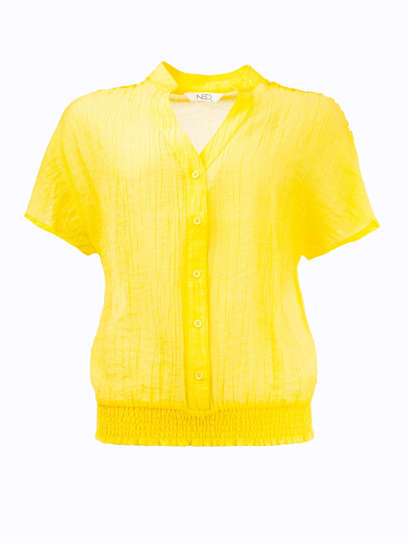 Orchid 1/2 SS-RMH Crincle Voile | Lemon Verbana