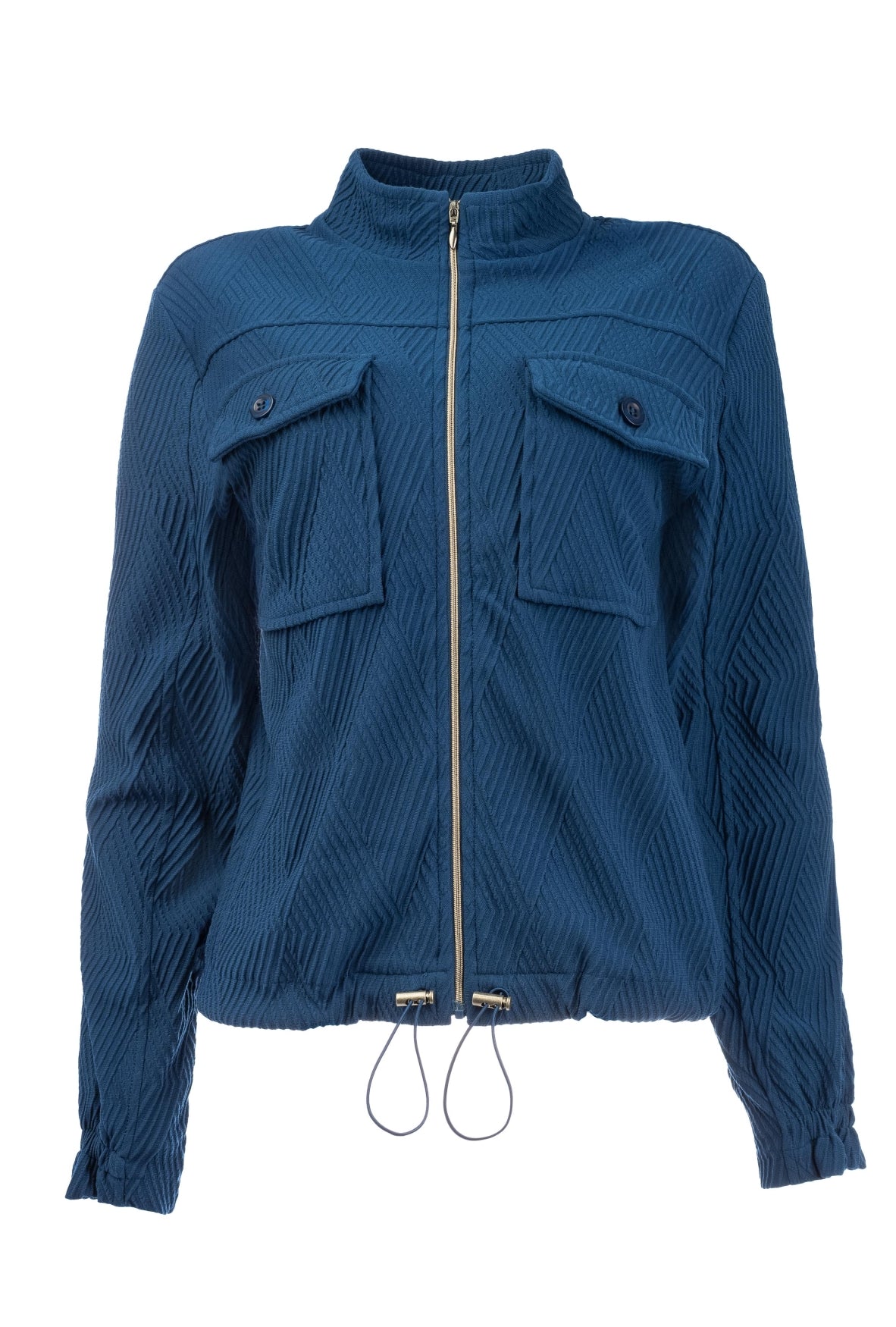 Ruan-B LS Geo Jacquard | Estate Blue