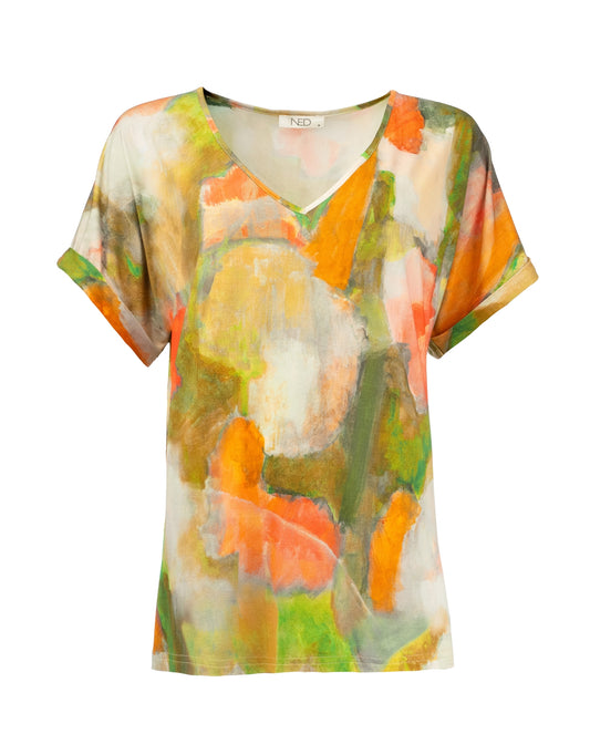 Dandelion SS Celoisa Orange Brush Crush Tricot | Celosia Orange