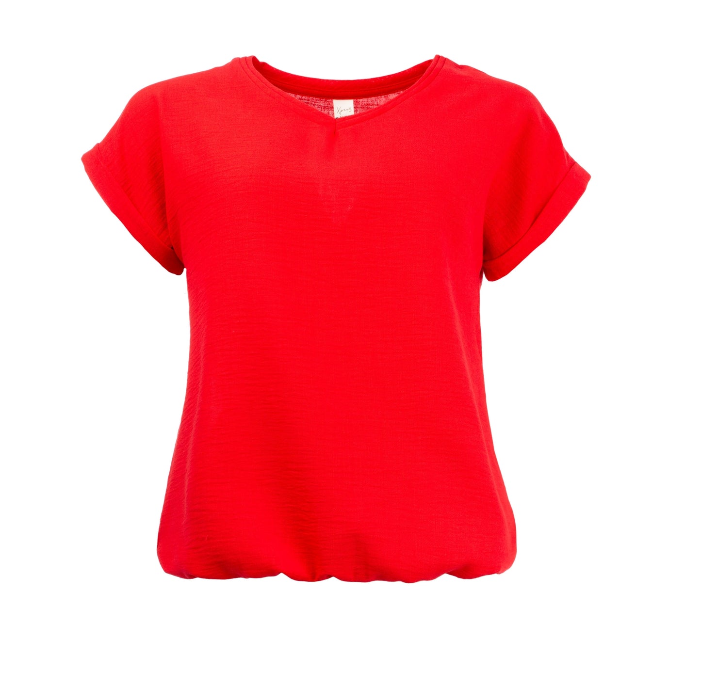 Nox SPW SS Washed crincle Woven | Red