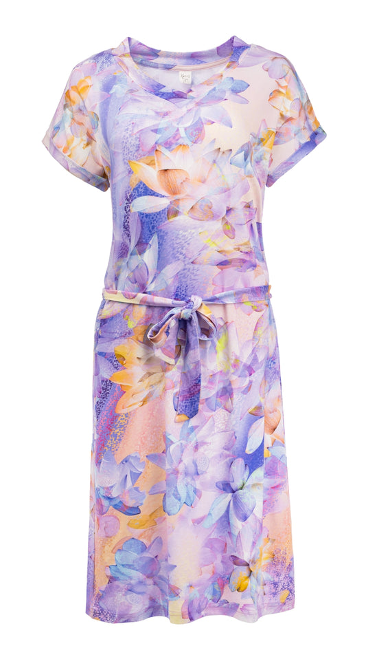 Mary SS Purple Spring Lotus Tricot | Purple