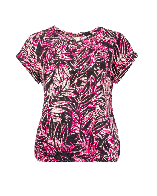 Nox PW SS Pink Craquelé Leaves Woven | Pink