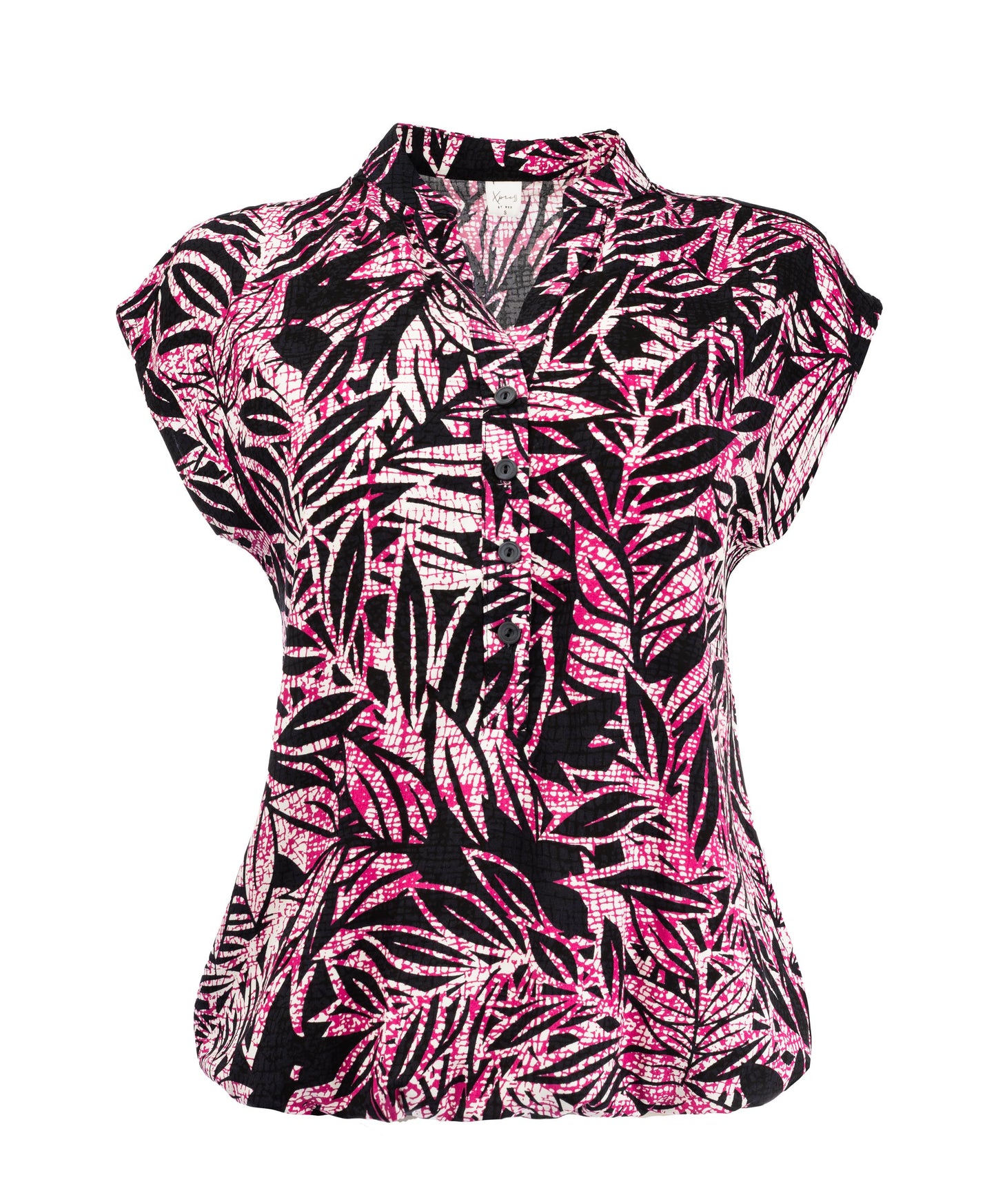 Lucie SL Pink Craquelé Leaves Woven | Pink