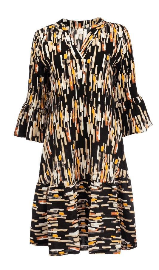 Rachelle 3/4 Black Tubes Woven | Black