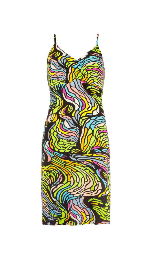 Nori SL Black Trippy Art Tricot | Black