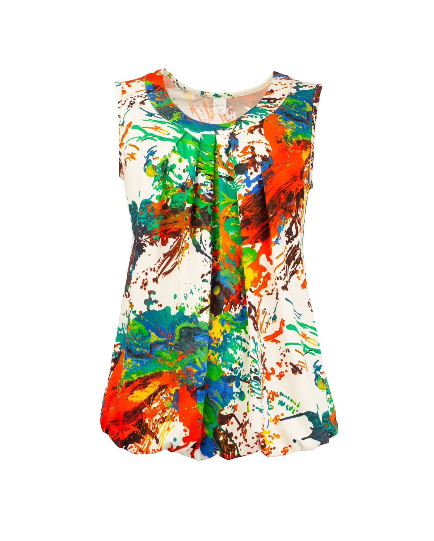 Dafne SL White Paint Spill Tricot | Optical White