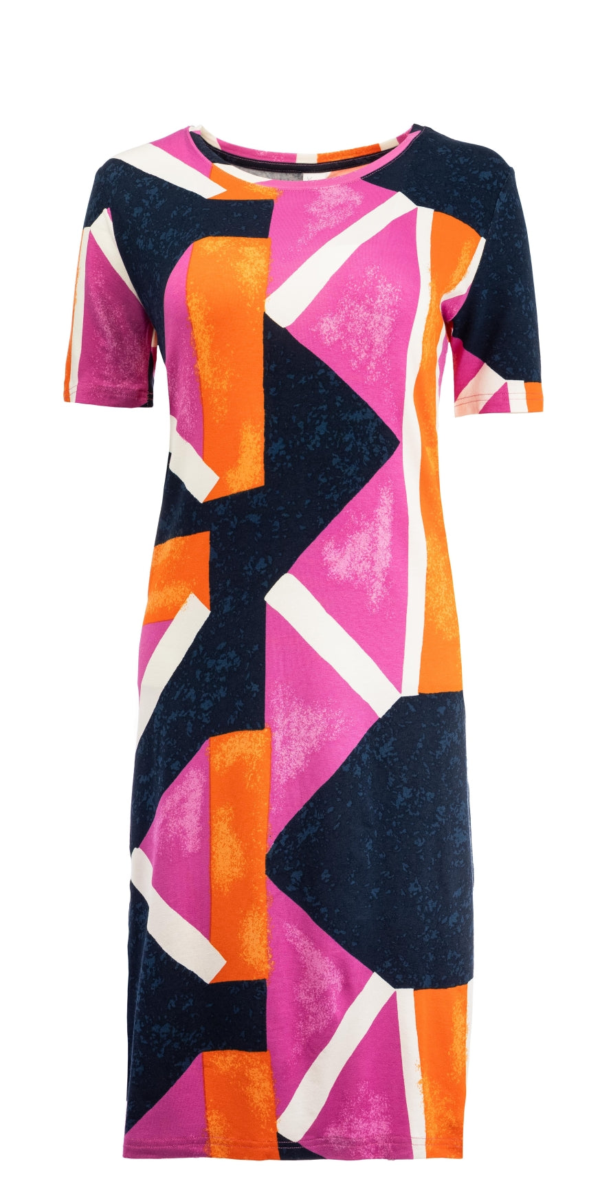 Alias 1/2 SS Marine Abstract Tricot | Marine