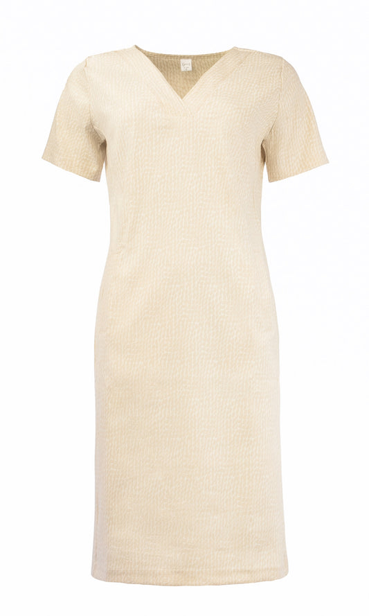 Simo 1/2 SS Beige Serenity Woven | Beige