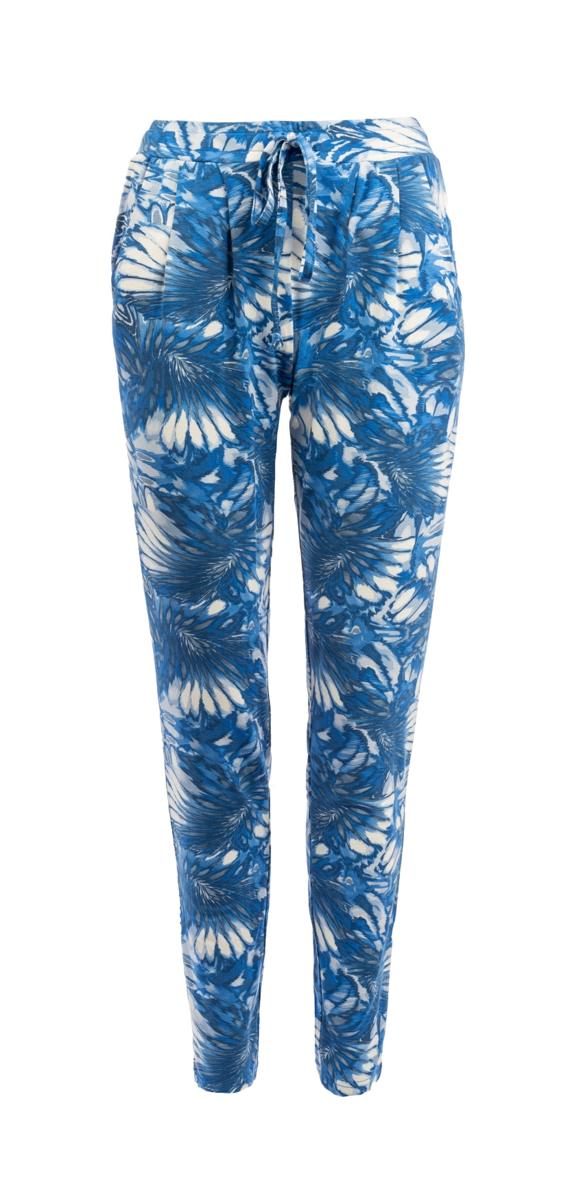 Marina Kobalt Faded Flower Tricot | Kobalt