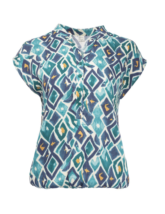 Lucie SL Seagreen Ikat Woven | Seagreen