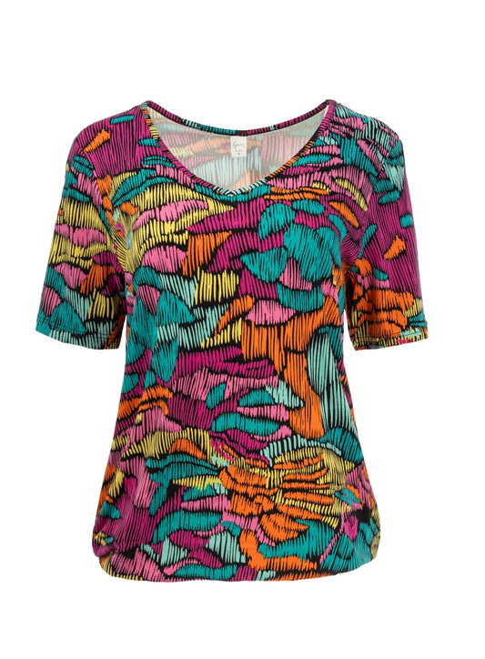 Xavier SS Pink Fancy Art Tricot | Pink