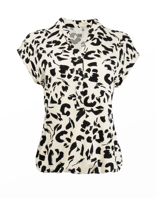 Lucie SL Ecru Animal Tricot | Ecru