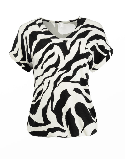 Noxan Ecru Zebra Tricot | Ecru
