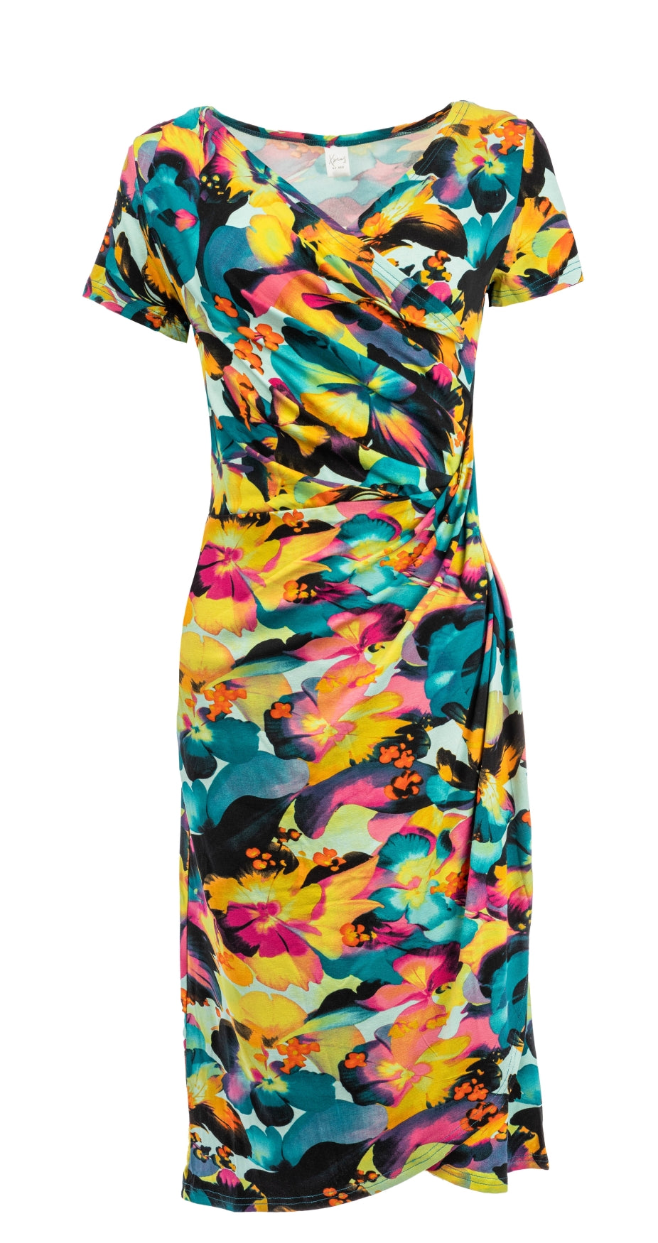 Janet Long SS Colored High Summer Flower Tricot | Colored