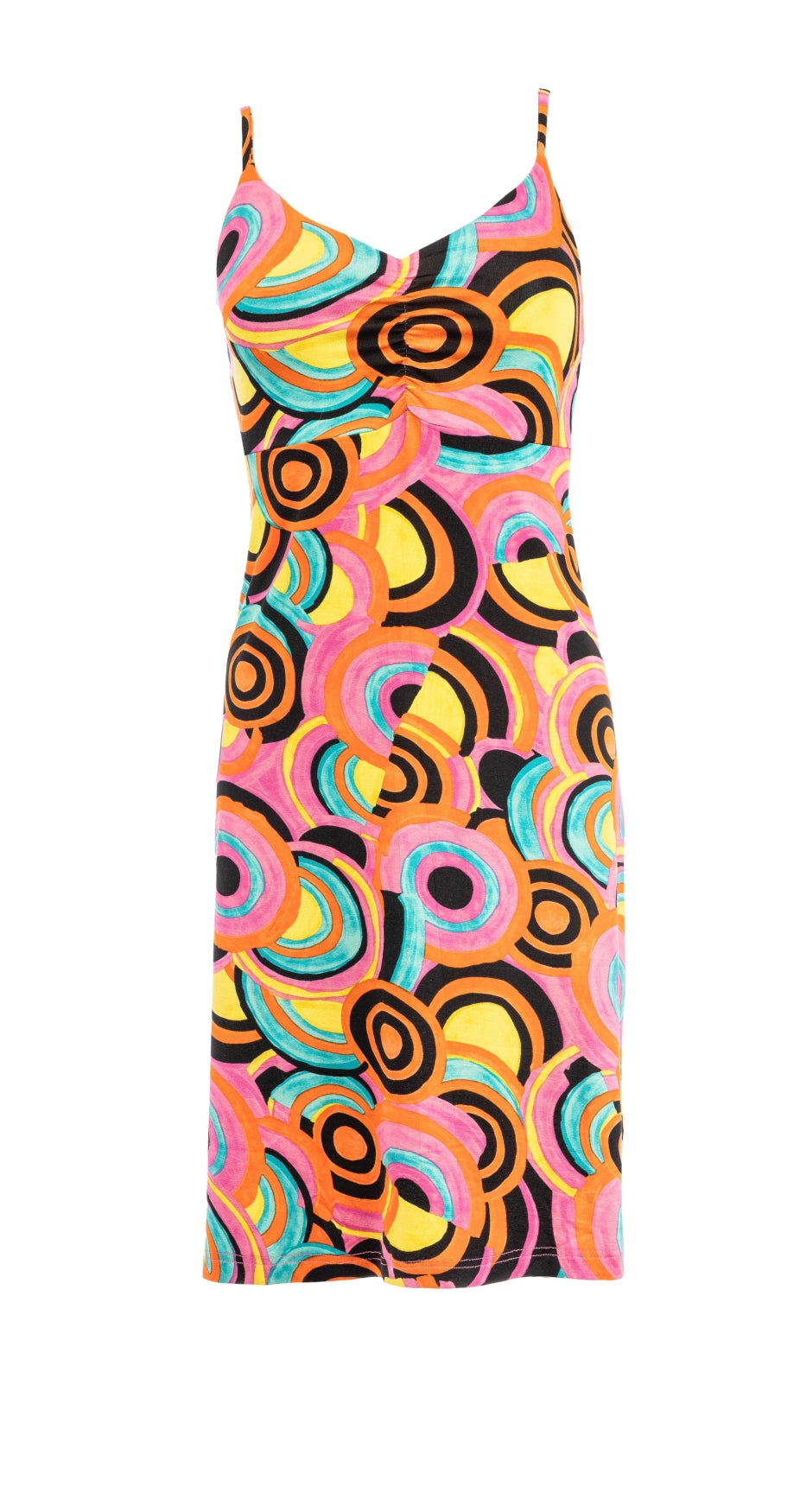 Nori SL Orange Circles Tricot | Orange