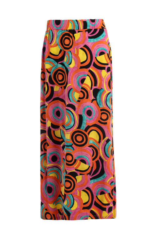 Pauly Orange Circles Tricot | Orange