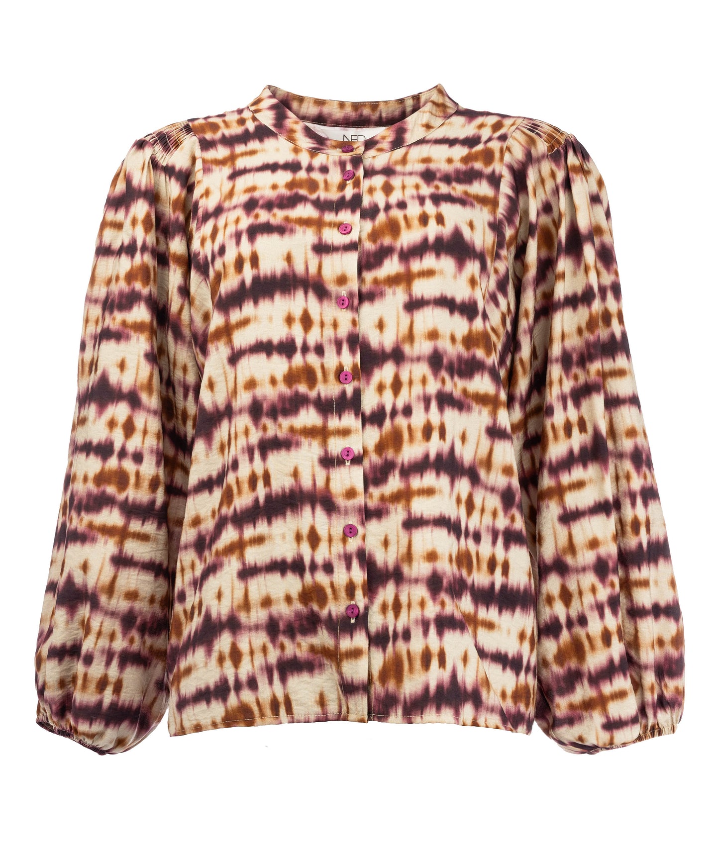 Renske LS Perfectly Pale Soft Tye Dye Woven | Perfectly Pale