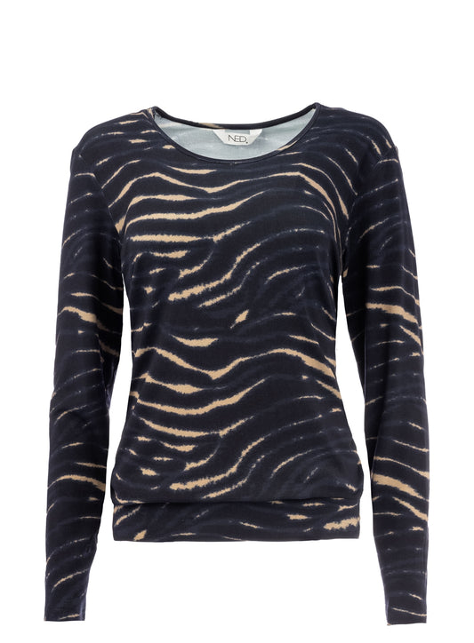 Ally-P LS Estate Blue Sea Voyage Tricot | Estate Blue