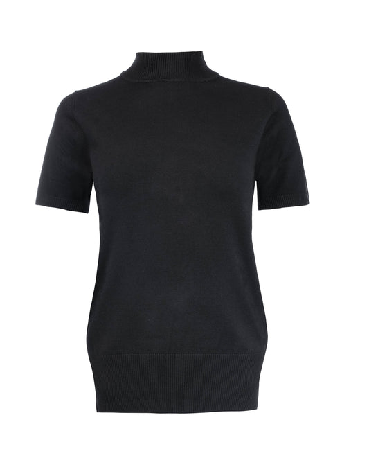Top Mayra 1/2 SS-RMB Brei | Black