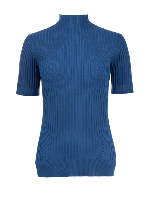 Eye 1/2 SS-RMB Brei | Navy Peony