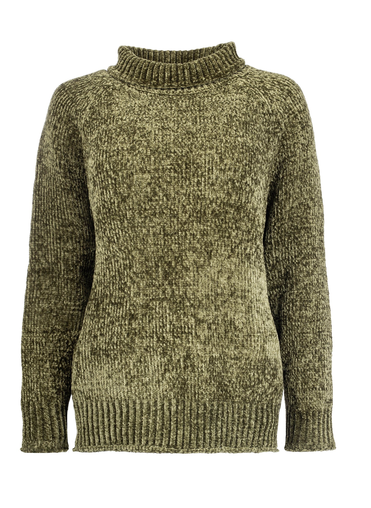 Chaniya LS Heavy Chenille Knit | Dusty Olive