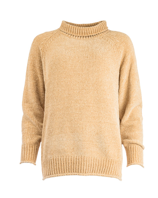 Chaniya LS Heavy Chenille Knit | Cuban Sand