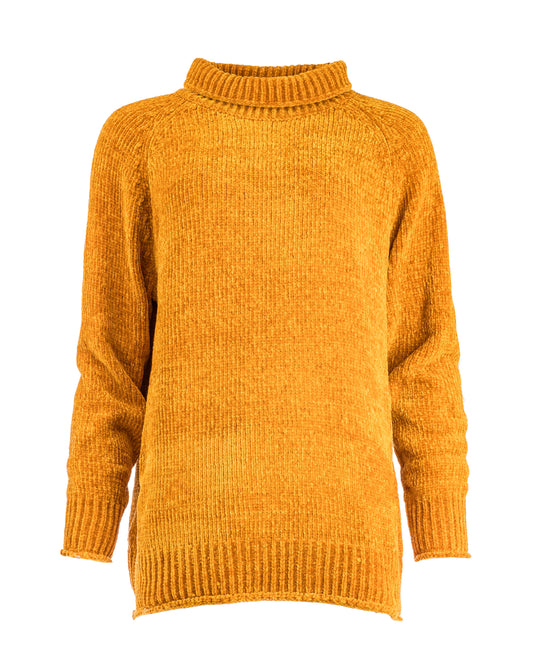 Chaniya LS Heavy Chenille Knit | Golden Oak