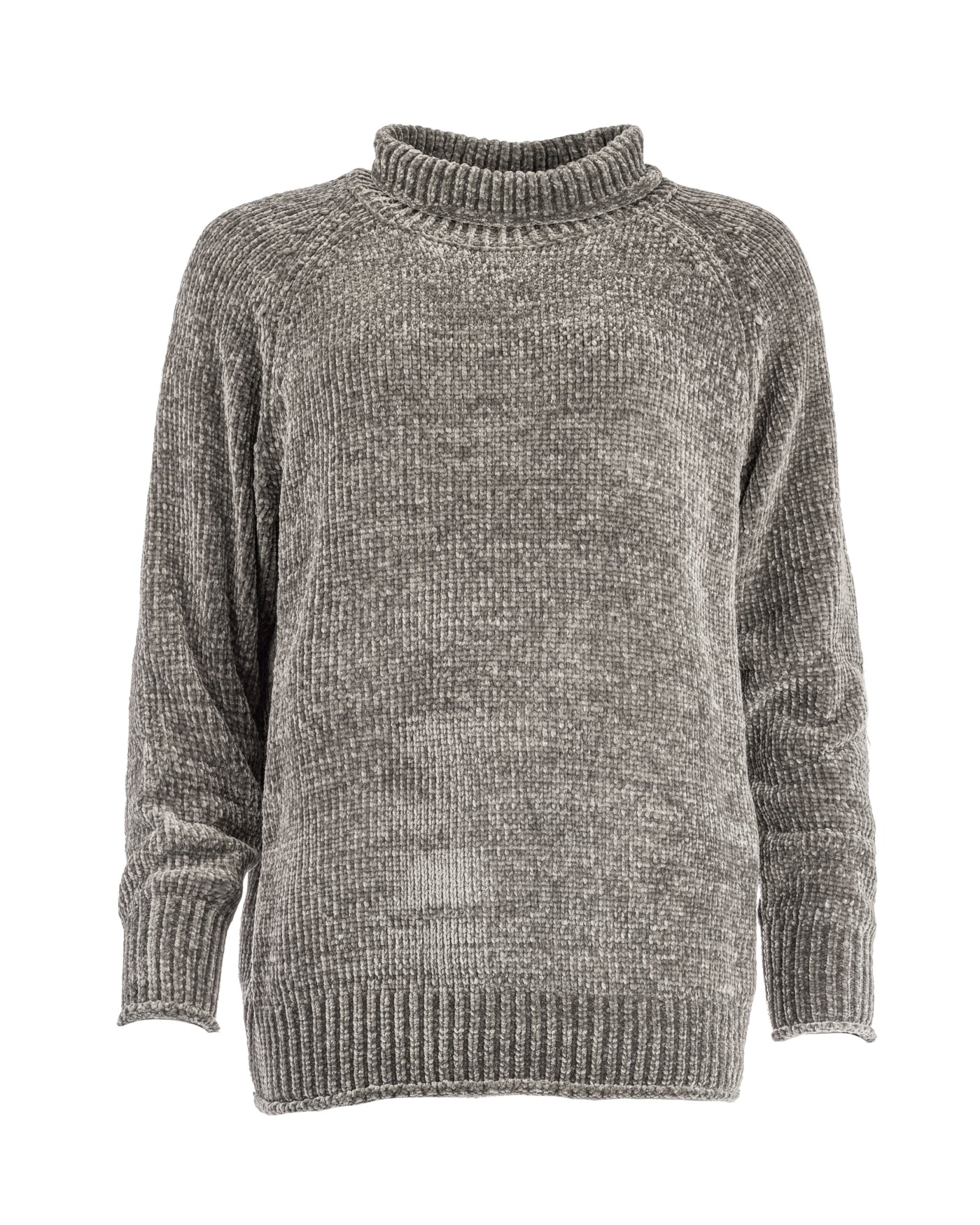 Chaniya LS Heavy Chenille Knit | Antracite